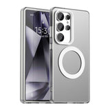 Husa pentru Samsung Galaxy S25 Ultra, Techsuit CandyCase MagSafe, alb