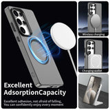 Husa pentru Samsung Galaxy S25 Ultra, Techsuit CandyCase MagSafe, alb