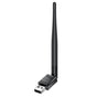 Adaptor Yesido WiFi Adapter (WP11), cu External Antenna, Wifi4, USB2.0, 150Mbps, Plug&play, Negru