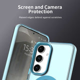 Husa pentru Samsung Galaxy S24, Techsuit CandyCase MagSafe, alb