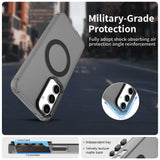 Husa pentru Samsung Galaxy S24, Techsuit CandyCase MagSafe, alb