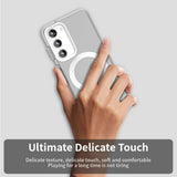 Husa pentru Samsung Galaxy S23, Techsuit CandyCase MagSafe, alb