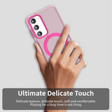 Husa pentru Samsung Galaxy S23, Techsuit CandyCase MagSafe, alb