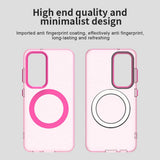Husa pentru Samsung Galaxy S23, Techsuit CandyCase MagSafe, alb