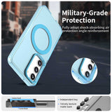 Husa pentru Samsung Galaxy S23, Techsuit CandyCase MagSafe, alb
