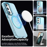 Husa pentru Samsung Galaxy S23, Techsuit CandyCase MagSafe, alb