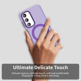 Husa pentru Samsung Galaxy S23, Techsuit CandyCase MagSafe, alb
