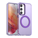 Husa pentru Samsung Galaxy S23, Techsuit CandyCase MagSafe, alb