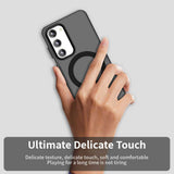 Husa pentru Samsung Galaxy S23 Plus, Techsuit CandyCase MagSafe, alb