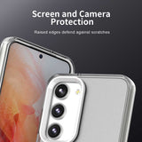 Husa pentru Samsung Galaxy S23 Plus, Techsuit CandyCase MagSafe, alb