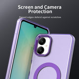 Husa pentru Samsung Galaxy A06 4G, Techsuit CandyCase MagSafe, alb