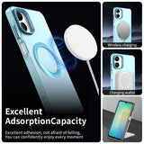 Husa pentru Samsung Galaxy A06 4G, Techsuit CandyCase MagSafe, alb