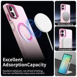 Husa pentru Samsung Galaxy A06 4G, Techsuit CandyCase MagSafe, alb