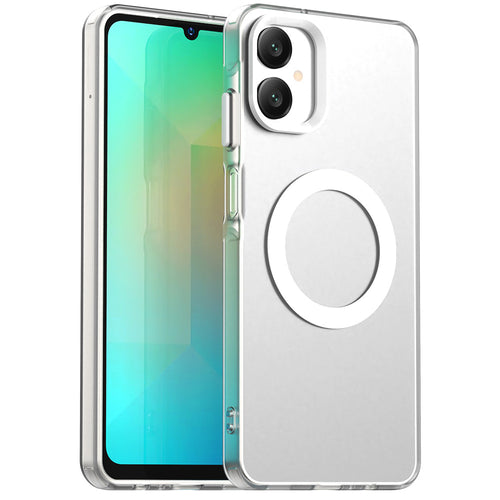 Husa pentru Samsung Galaxy A06 4G, Techsuit CandyCase MagSafe, alb