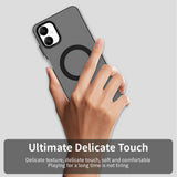 Husa pentru Samsung Galaxy A06 4G, Techsuit CandyCase MagSafe, alb