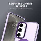 Husa pentru Samsung Galaxy S24 FE, Techsuit CandyCase MagSafe, alb