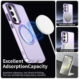 Husa pentru Samsung Galaxy S23 FE, Techsuit CandyCase MagSafe, alb
