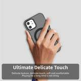 Husa pentru iPhone 12, Techsuit CandyCase MagSafe, alb