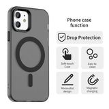 Husa pentru iPhone 12, Techsuit CandyCase MagSafe, alb