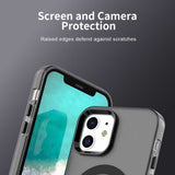 Husa pentru iPhone 12, Techsuit CandyCase MagSafe, alb