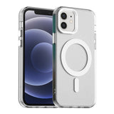 Husa pentru iPhone 12, Techsuit CandyCase MagSafe, alb