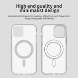 Husa pentru iPhone 12, Techsuit CandyCase MagSafe, alb
