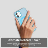 Husa pentru iPhone 12, Techsuit CandyCase MagSafe, alb