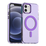 Husa pentru iPhone 12, Techsuit CandyCase MagSafe, alb
