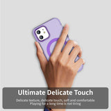 Husa pentru iPhone 12, Techsuit CandyCase MagSafe, alb
