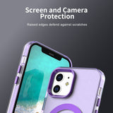 Husa pentru iPhone 12, Techsuit CandyCase MagSafe, alb