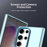 Husa pentru Samsung Galaxy S23 Ultra, Techsuit CandyCase MagSafe, alb