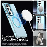 Husa pentru Samsung Galaxy S23 Ultra, Techsuit CandyCase MagSafe, alb
