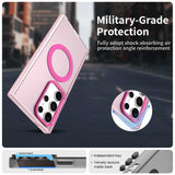 Husa pentru Samsung Galaxy S23 Ultra, Techsuit CandyCase MagSafe, alb