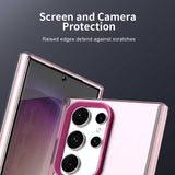Husa pentru Samsung Galaxy S23 Ultra, Techsuit CandyCase MagSafe, alb