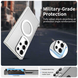 Husa pentru Samsung Galaxy S23 Ultra, Techsuit CandyCase MagSafe, alb