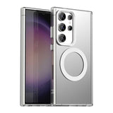 Husa pentru Samsung Galaxy S23 Ultra, Techsuit CandyCase MagSafe, alb