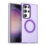 Husa pentru Samsung Galaxy S24 Ultra, Techsuit CandyCase MagSafe, alb