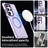 Husa pentru Samsung Galaxy S24 Ultra, Techsuit CandyCase MagSafe, alb