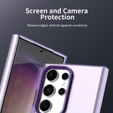 Husa pentru Samsung Galaxy S24 Ultra, Techsuit CandyCase MagSafe, alb