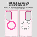 Husa pentru Samsung Galaxy S24 Ultra, Techsuit CandyCase MagSafe, alb