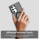 Husa pentru Samsung Galaxy S24 Ultra, Techsuit CandyCase MagSafe, alb
