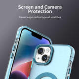 Husa pentru iPhone 14, Techsuit CandyCase MagSafe, alb