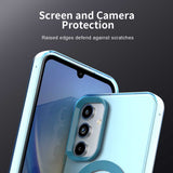 Husa pentru Samsung Galaxy A55 5G, Techsuit CandyCase MagSafe, alb