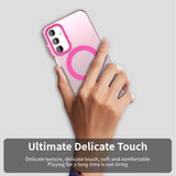 Husa pentru Samsung Galaxy A55 5G, Techsuit CandyCase MagSafe, alb