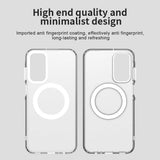 Husa pentru Samsung Galaxy A55 5G, Techsuit CandyCase MagSafe, alb