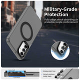 Husa pentru Samsung Galaxy A55 5G, Techsuit CandyCase MagSafe, alb