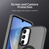 Husa pentru Samsung Galaxy A55 5G, Techsuit CandyCase MagSafe, alb