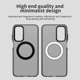 Husa pentru Samsung Galaxy A55 5G, Techsuit CandyCase MagSafe, alb