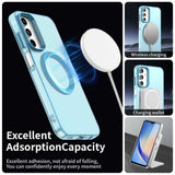 Husa pentru Samsung Galaxy A35 5G, Techsuit CandyCase MagSafe, alb