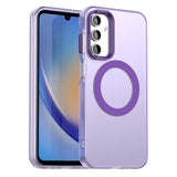 Husa pentru Samsung Galaxy A15 4G, Techsuit CandyCase MagSafe, alb